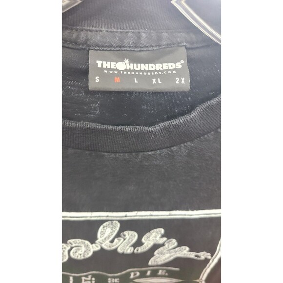 The Hundreds Womens Medium M Black Join Or Die T Shirt Philadelphia - Picture 2 of 3